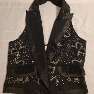 Beaded vest